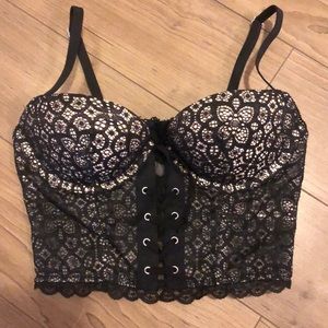victoria secret padded demi buste coussine